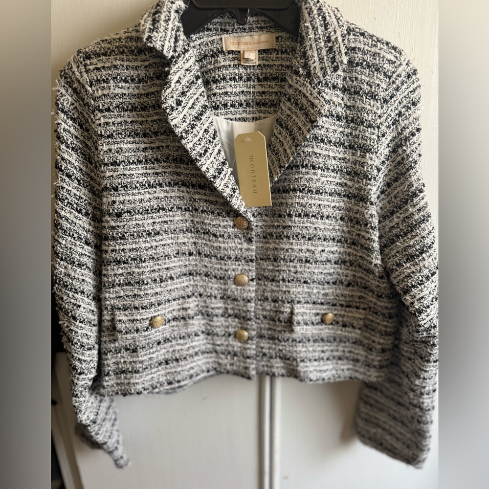Cropped coat/blazer